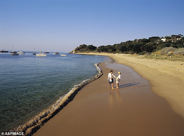 Three beaches on Victoria's Mornington Peninsula are among the most popular in the country