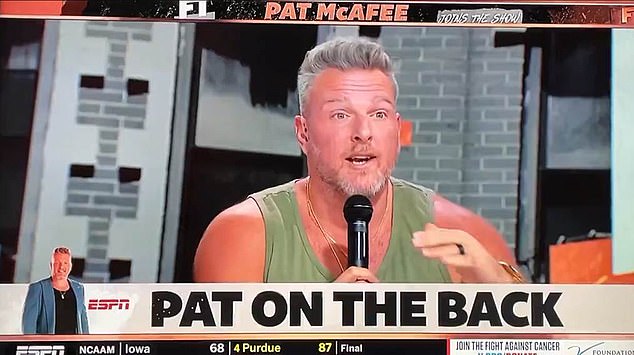 McAfee may have made ESPN a little uncomfortable during his guest appearance on First Take