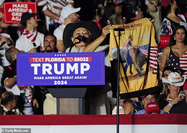 Comedian Roseanne Barr appeared at a campaign rally in Florida for former President Donald Trump last month.  Grammer was discussing Barr's influence on his decision to do the Frasier reboot when the BBC's Justin Webb asked him if he still supported the ex-president.