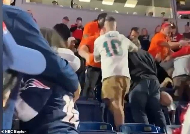The Norfolk County District Attorney's Office said police and fire responded to calls for medical assistance at Gillette Stadium in Massachusetts on Sunday at 10:57 p.m. and that 