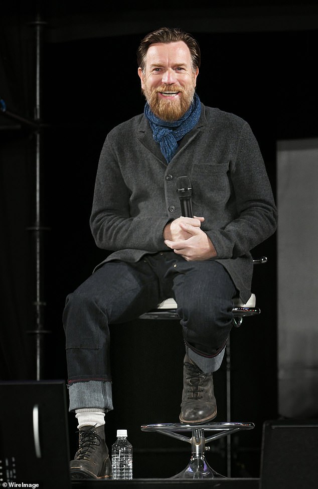 Ewan McGregor seemed in good spirits as he took the stage to speak to fans at Tokyo Comic-Con on Sunday