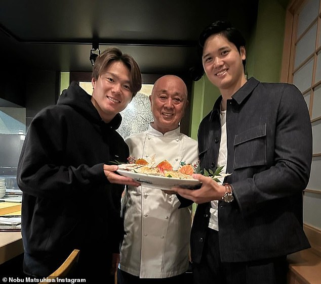 New Dodgers teammates Shohei Ohtani and Yoshinobu Yamamoto had dinner Saturday