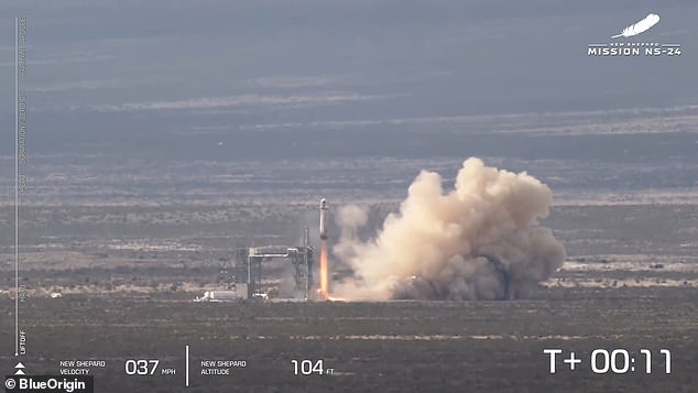 Jeff Bezos' Blue Origin successfully launched its space tourism rocket on Tuesday after a 15-month suspension due to a previous spacecraft malfunction