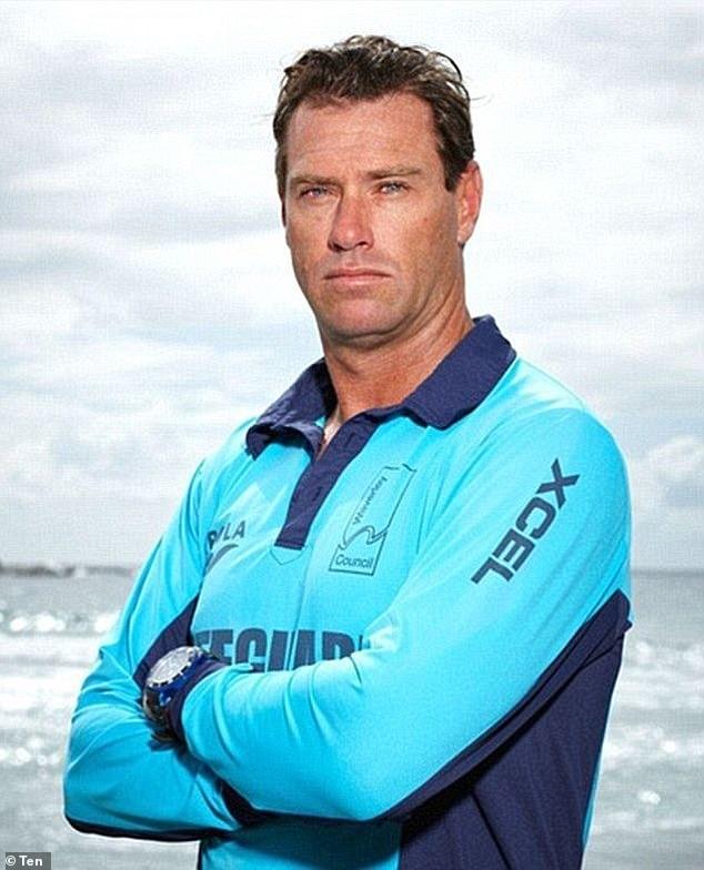 Bondi Rescue lifeguards found themselves in a dangerous position after 'emergency vehicles' were stolen from their tower on Thursday evening.  Pictured: lifeguard Bruce Hopkins