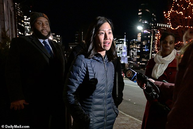 Michelle Wu, Boston's first non-white mayor, was unapologetic outside the 