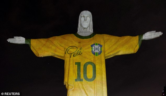 Brazilians have paid tribute to football icon Pele on the one-year anniversary of his death