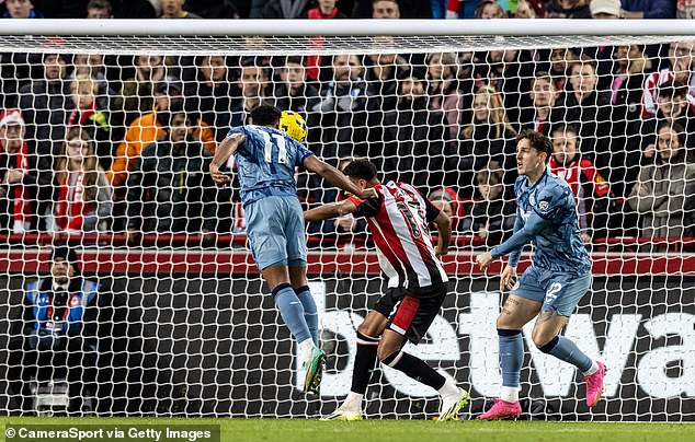 Brentford 1 2 Aston Villa Unai Emerys men come from behind