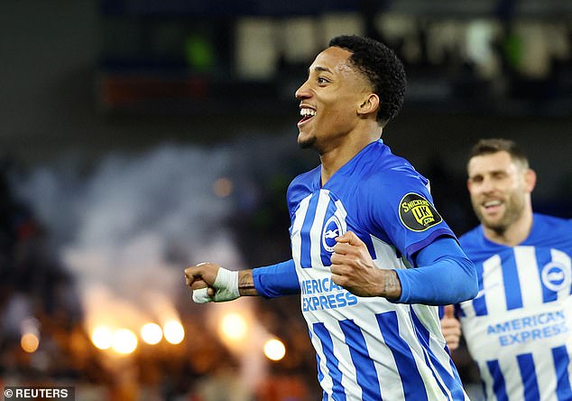 It was a late show at the Amex as Joao Pedro scored the goal Brighton needed to beat Group B