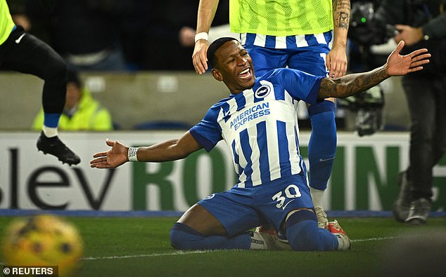 Pervis Estupinan scored the key goals as Brighton secured a 4-2 victory over Tottenham