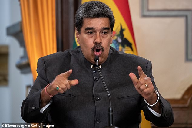 Venezuelan President Nicolas Maduro ordered more than 5,600 soldiers on Thursday to take part in a 'defensive' exercise near the border with Guyana (File Photo)