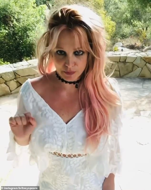 In videos on her Instagram, Britney often performs choreographed dances and answers questions from fans.  Concerned viewers have pointed out that Ms. Spears appears to have difficulty staying still while talking, often rocking back and forth and shifting her weight.