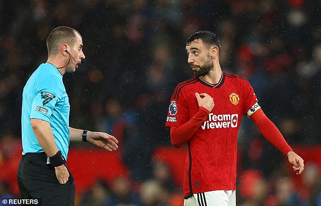 Bruno Fernandes is SUSPENDED for Man Uniteds crucial trip to