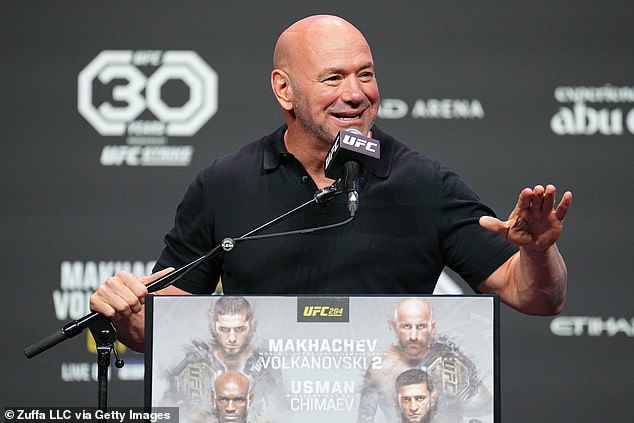 UFC president Dana White has hit back at critics of the UFC's controversial $105 million deal with Bud Light