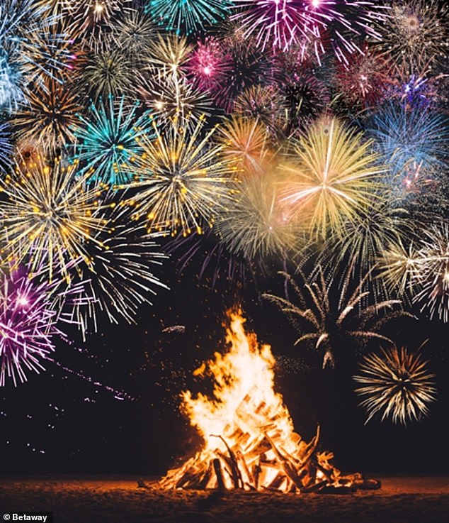 The puzzle challenges people to find all the pinwheel fireworks within 30 seconds.  The creator of the image said that those who pass the test will be able to notice every little detail in their environment