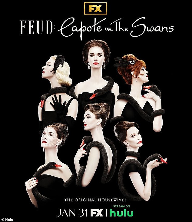 FX has released a new poster for the highly anticipated series Feud: Capote Vs.  The Swans, and some fans are scratching their heads over the identities of four unrecognizable actresses