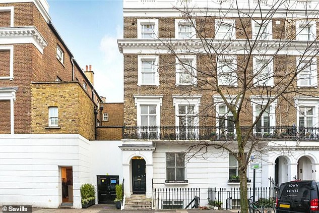 A bargain in Chelsea?  A Grade II listed end-terrace property comprising three self-contained apartments has a guide price of £1,950,000 at Savills auction tomorrow