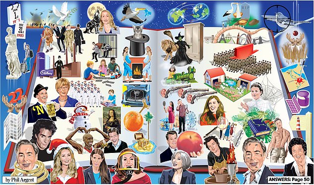 Can you discover the 50 famous books hidden in this image?