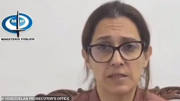 Venezuelan Attorney General Tarek William Saab yesterday released video statements recorded on December 19 by ex-manager Natalia Améstica (pictured) and her brother Guillermo