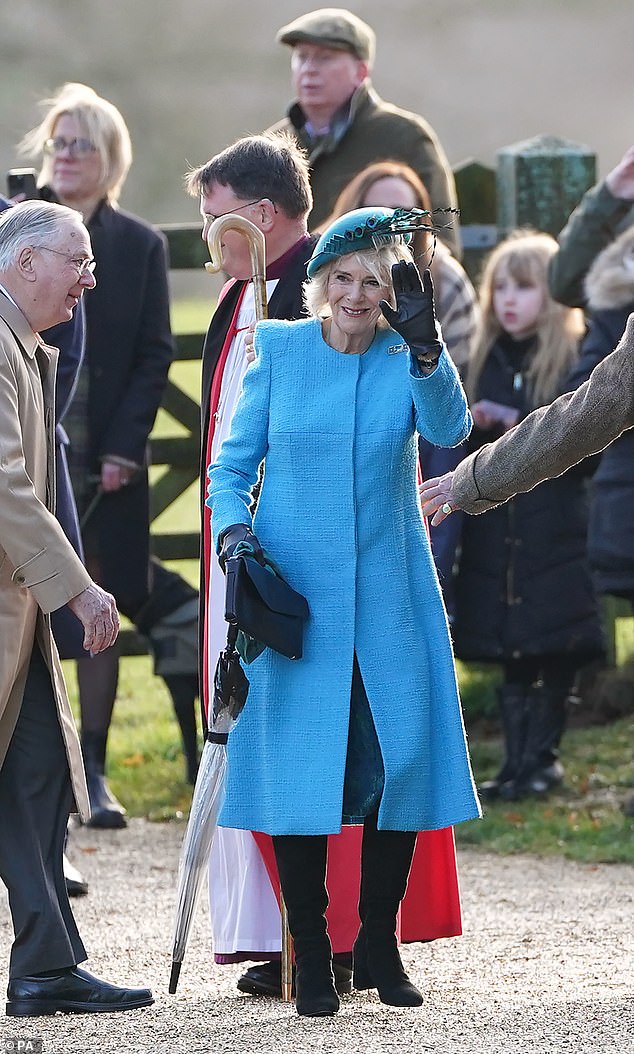 The monarch, 75, and Queen Camilla, 76, have spent the Christmas season with their family in Norfolk, and it looks like the festivities will continue throughout New Year's Eve.