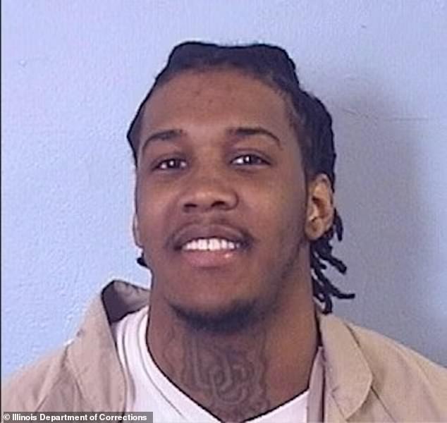 Darien Harris, 30, was convicted of murdering Rondell Moore, 23, in 2011, and sentenced to 76 years in prison in 2014