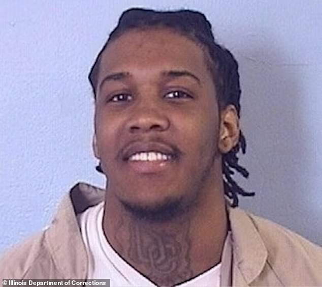 Darien Harris, 30, was convicted of murdering Rondell Moore, 23, in 2011, and sentenced to 76 years in prison in 2014