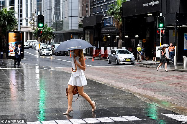 A number of weather systems work together to cause the increased risk of rain, hail and high winds