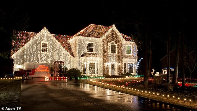 Jeremy Morris' home outside Hayden was decorated with hundreds of thousands of lights to anger his neighbors, who threatened him with a lawsuit