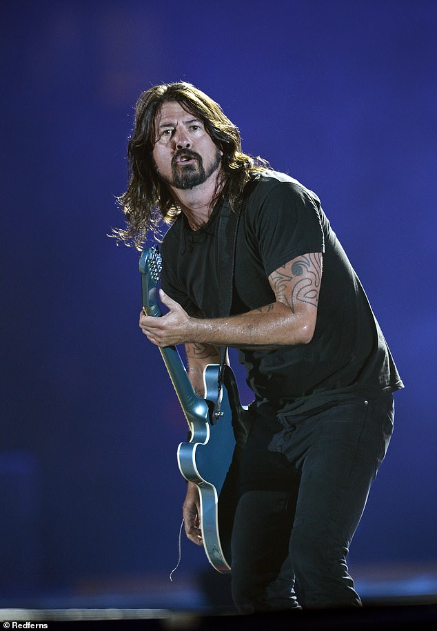 Dave Grohl (pictured) has been a regular visitor to Australia for over 30 years as part of his band's tours.  On Saturday, the 54-year-old rock legend paid tribute to Australia during his packed show at Sydney's Accor Stadium, sharing some moving words on stage