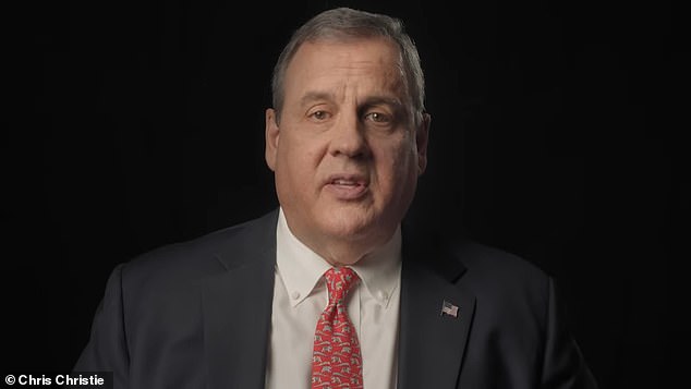 Chris Christie hit back at calls for him to withdraw from the Republican presidential primaries