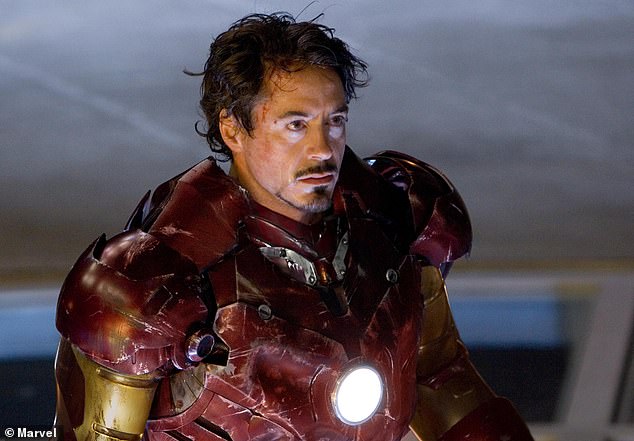 Perlmutter was said to be so angry about Iron Man's rising budget that he demanded that an action scene involving ten Humvees be shot with just three.  Pictured: Robert Downey Jr.  in the 2008 film that launched the Marvel Cinematic Universe