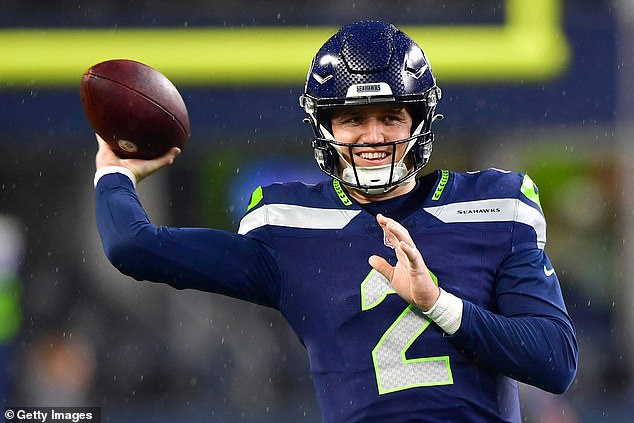 Drew Lock will start at quarterback for the Seahawks against the Eagles tonight