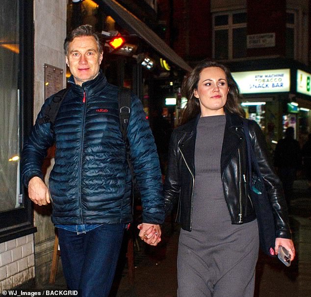 Sherwood star David Morrissey, 59, stepped out in London last week with theater agent Larah Simpson, 31, who is just four years older than his eldest son Albie