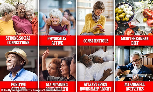 Eight lifestyle factors that signal you are aging well according