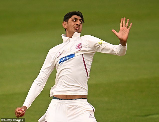 At 6ft 4in, Bashir is one of a handful of uncapped players included in the squad after taking ten wickets in the County Championship last season.