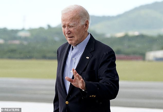 President Joe Biden arrived in St Croix, U.S. Virgin Islands, for a vacation on Wednesday.  The White House says he will visit eastern Palestine but has not yet set a date: 11 months after the crash