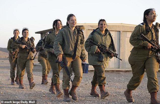 Fearless young female soldiers have told how they rushed to the Gaza border on October 7 to defend their homeland