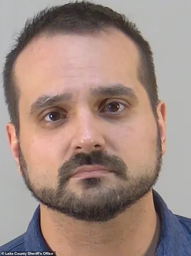 Joseph Andrew Giampa, 36, has been hit with charges of sexual assault of a person under the age of 12 after allegedly filming himself abusing a child