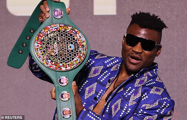 Francis Ngannou (photo) enjoyed Deontay Wilder's loss to Joseph Parker on Saturday evening