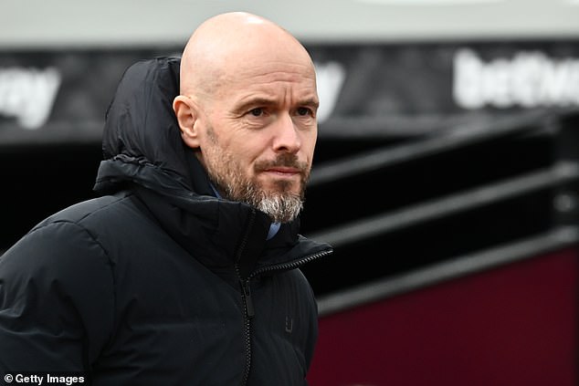 Jamie Carragher has targeted Erik ten Hag after Man United suffered a 2-0 defeat to West Ham