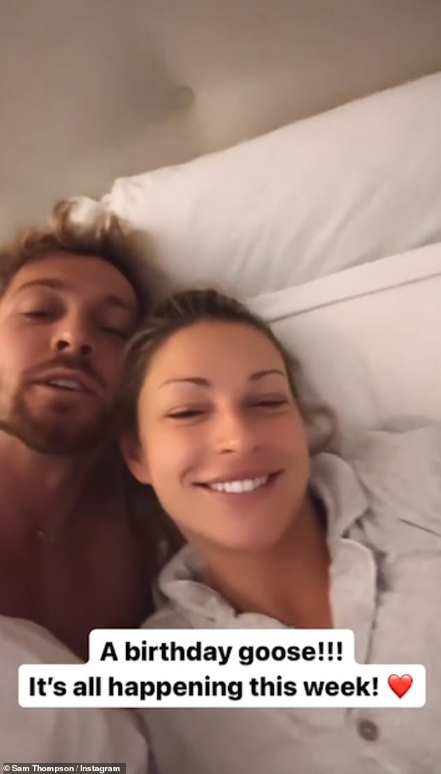 Sam wished his girlfriend Zara a happy birthday in a new heartwarming video he shared on Thursday