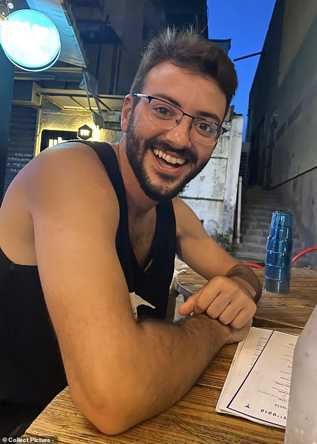 Alon, 26, (pictured) was accidentally killed by IDF soldiers despite taking off his shirt to show he was carrying no explosives and waving a makeshift white flag