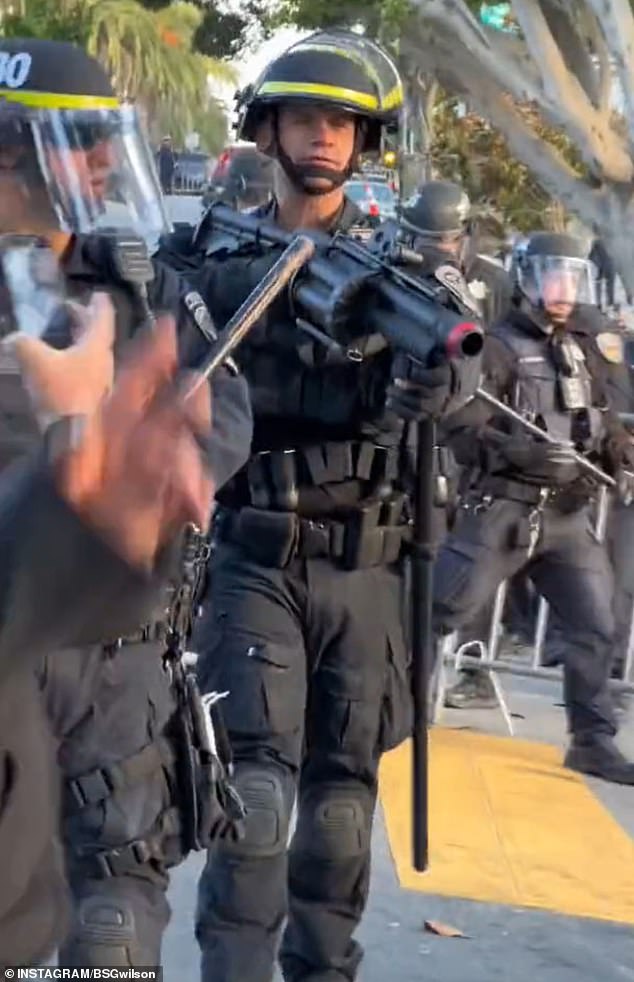 Chaos broke out in San Francisco's Mission District, where more than 100 people, mostly minors, were charged during the annual 'Dolores Hill Bomb' skateboarding event