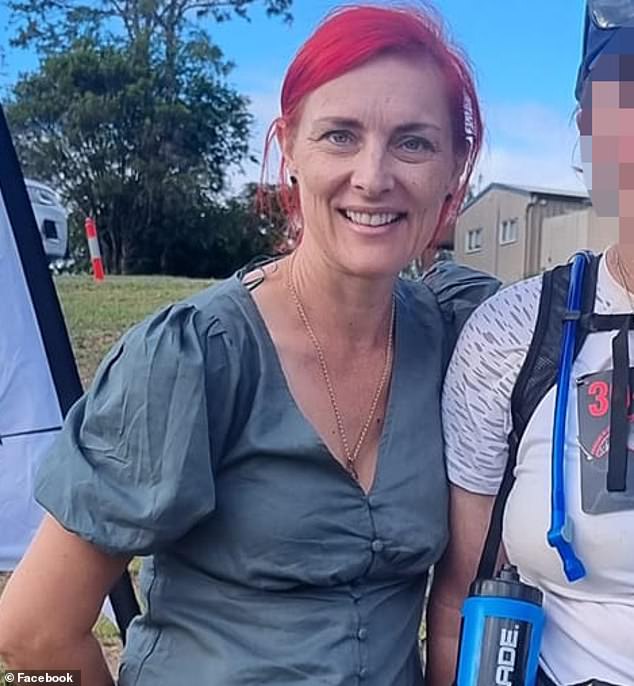 Queensland mother Tanya Hehir (above) drowned in a weir on Tuesday after a freak storm hit Gympie