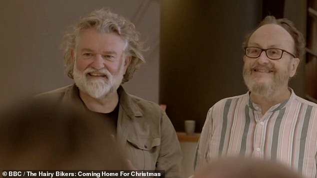 Dave Myers left viewers in tears as he shared an emotional health update during The Hairy Bikers' Christmas Special