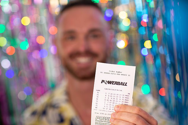 A Clarence Valley man has had his workday turned upside down by revealing he is now $15 million richer from last night's Powerball draw (stock image)