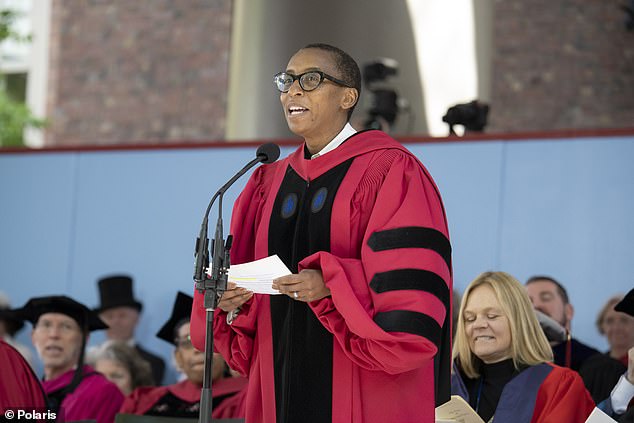 Harvard President Claudine Gay today denied plagiarism during her academic career, amid mounting pressure to resign