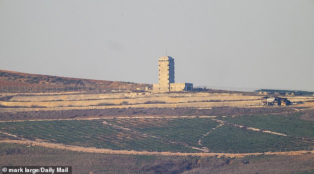 The tower is a Hezbollah outpost from which the Iran-backed terrorists have been secretly gathering information about them for more than two years to launch an identical massacre.