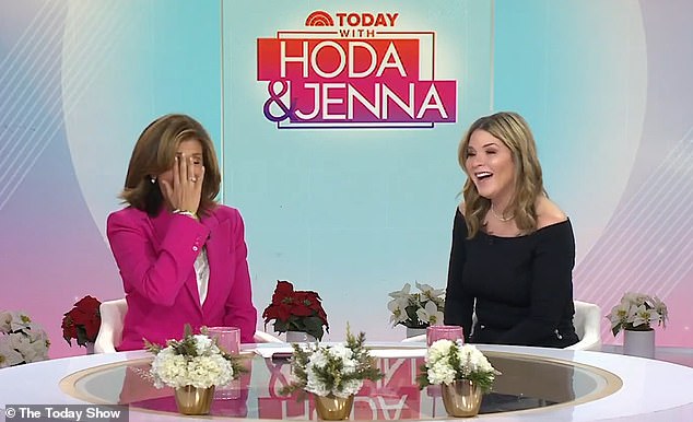 Hoda Kotb 59 tears up live on Today as she