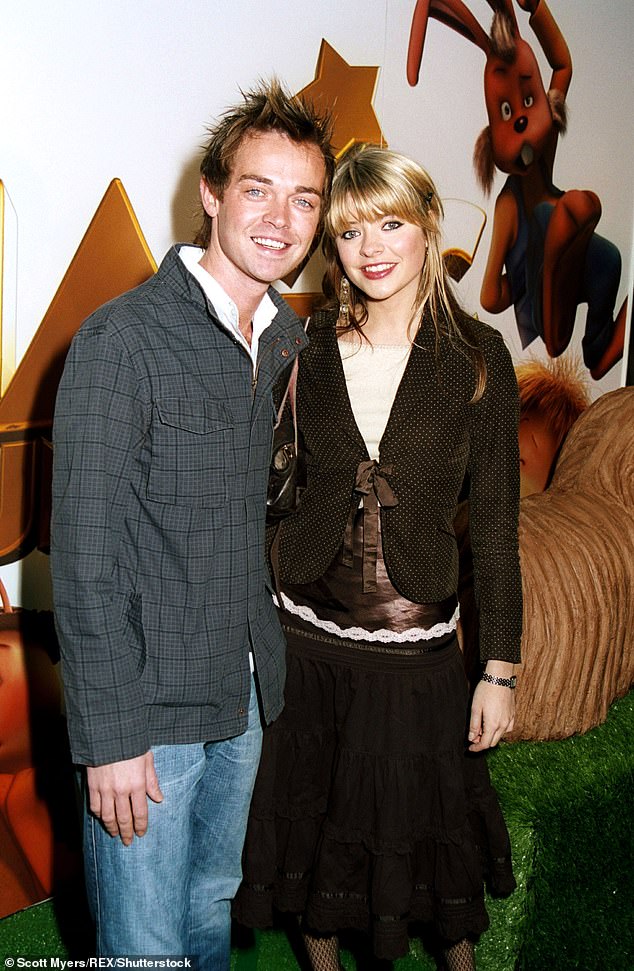 Photographed in 2005, Holly would have been 24 at the time of the photo with her presenting boyfriend, while Stephen would have been 28