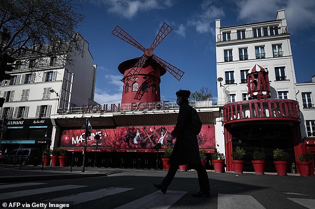 The horrific attack is said to have taken place after the alleged rapist followed the vulnerable woman to her home near the Blanche metro in Paris (File image: General view of the area)